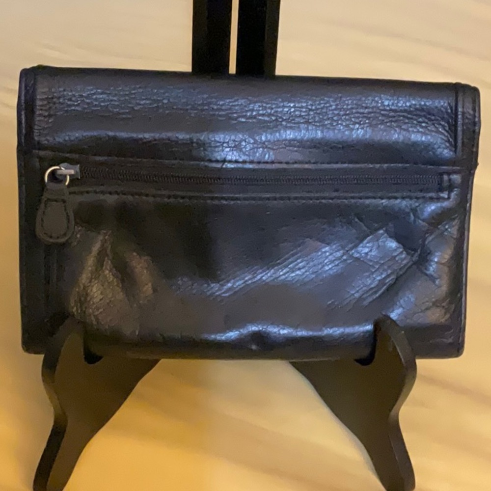 Source Unknown Black Wallet Sleek Minimalist Desi… - image 2